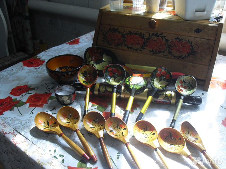 Деревянные ложки СССР