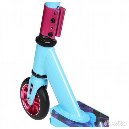 Самокат трюковый колёса алюминий 100 мм, abec 9, ж