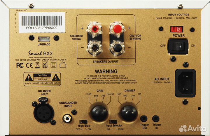 Усилитель мощности Advance Paris BX2