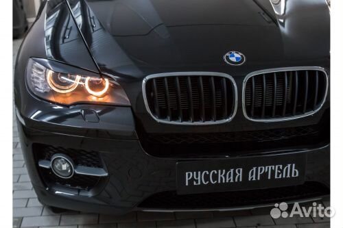 Реснички на фары для BMW X6 (E71) 2007-2012