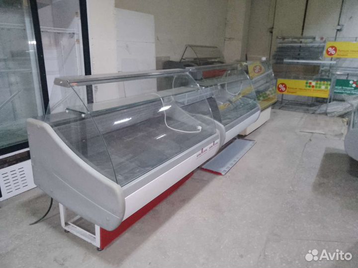 Бу витрины холодильные