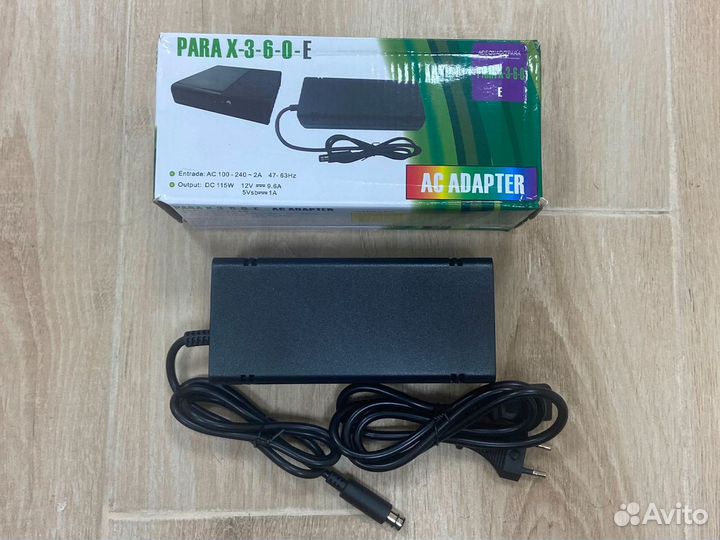 Блок питания xbox 360 e