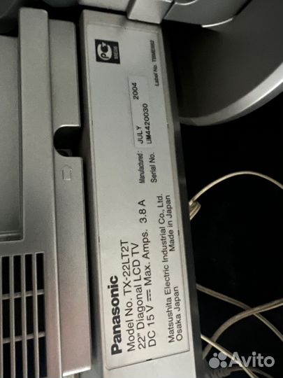 LCD телевизор Panasonic, пр-во Япония 22''