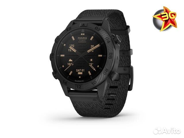 Часы Garmin marq Commander Gen 2 Carbon Edition 01