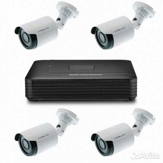 Комплект видеонаблюдения Орбита OT-VNK01 AHD