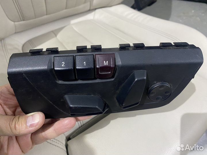 Управление сидением BMW с памятью и подкачкой