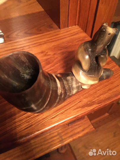 Лиса на роге