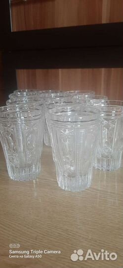 Стаканчики, стекло и хрусталь СССР