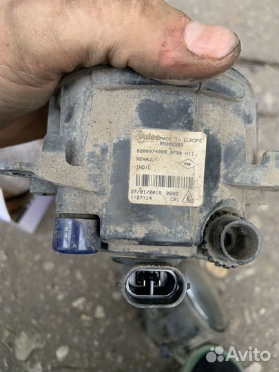 Туманки оригинальные на duster