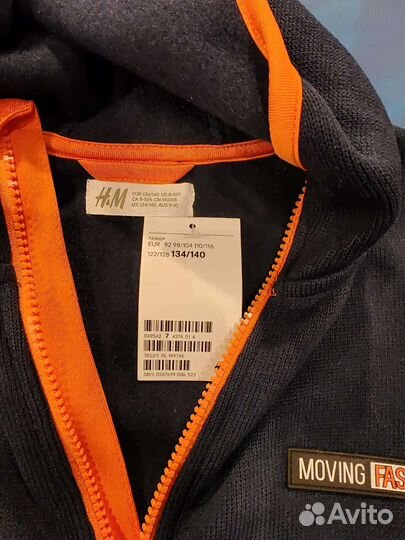 Толстовки фирмы H&M 134/140