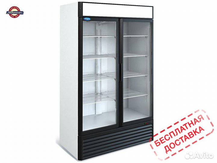 Шкаф холодильный Капри 1,12 ск купе