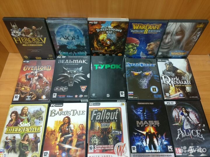 Игры для пк в боксах