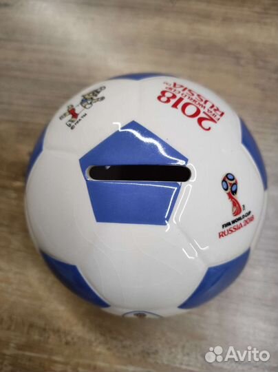 Футбольный мяч копилка с чм 2018