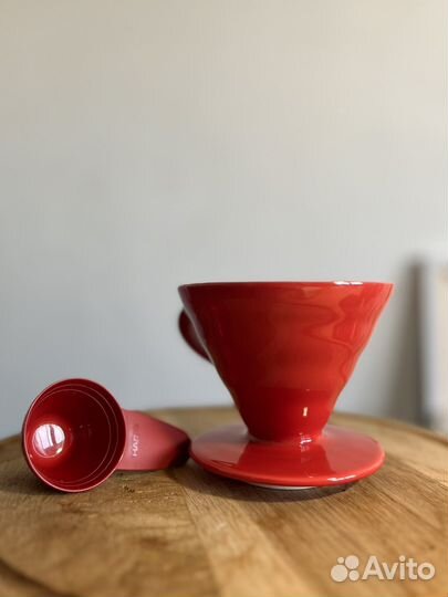 Керамическая воронка/пуровер Hario для кофе