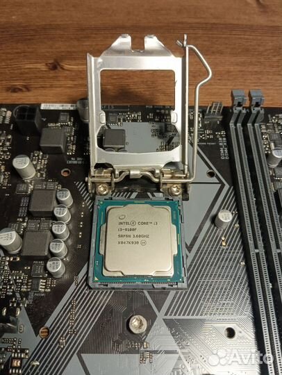 Процессор: i3 9100f с Isus H310M-K R 2.0