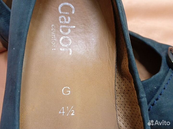 Балетки 24,5 Gabor 37,5 оригинал