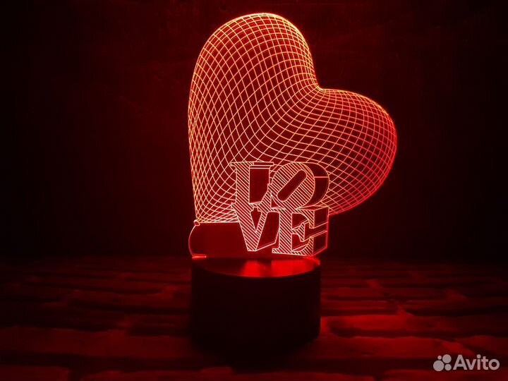 Светильники с 3D-эффектом