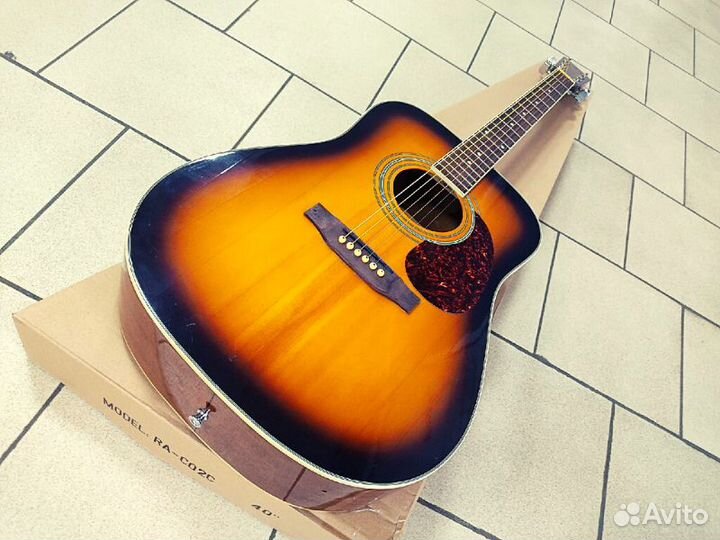 Акустическая гитара Flight (Корея)