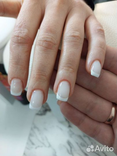 Наращивание ногтей на дому