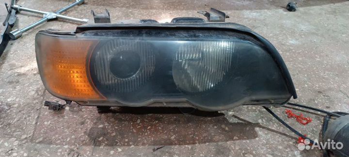 Фара ксеноновая передняя левая Bmw X5 E53