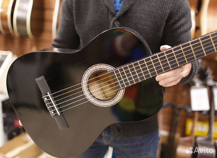 Классическая гитара 4/4 (Комплект)