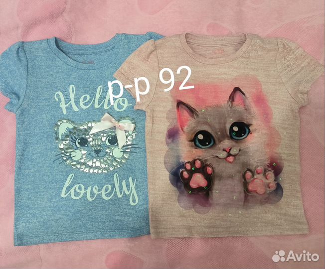 Футболки, лосины для девочки