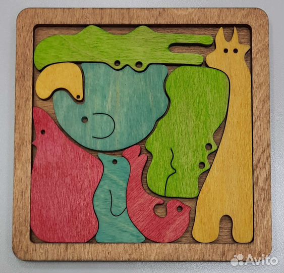 Деревянные паззлы