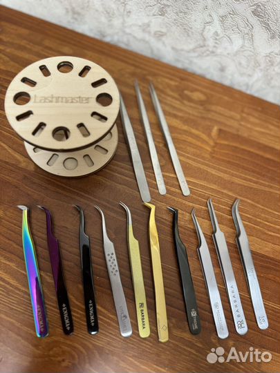 Пинцеты для наращивания ресниц