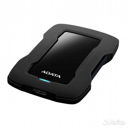 Внешний жёсткий диск (HDD) A-data AHD330-2TU31-CBK