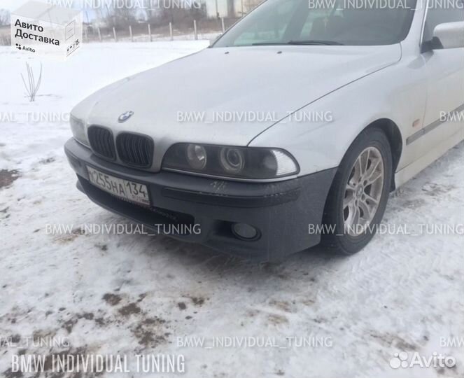 Передний бампер М5 BMW E39 c Птф