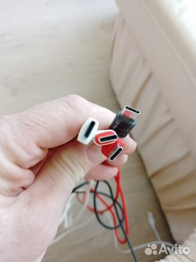 Шнуры для зарядки телефона 4 шт