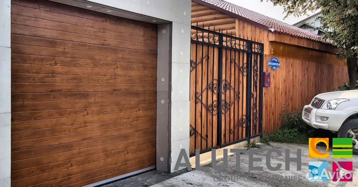 Гаражные ворота alutech