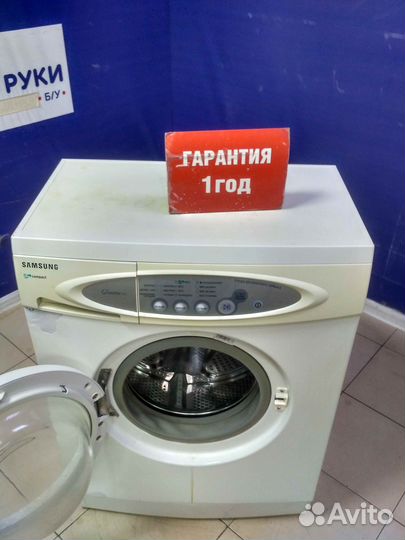 Стиральная машина бу samsung с гарантией 1 год