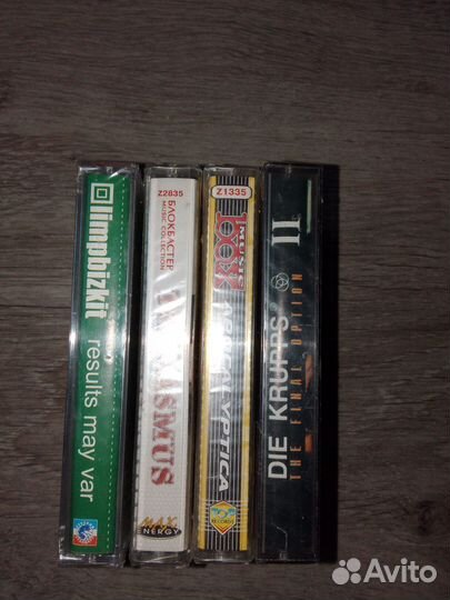 Запечатанные аудиокассеты Рок, метал