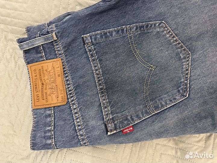 Джинсы levis мужские 512