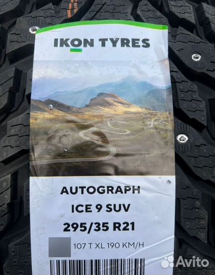 Ikon Tyres Autograph Ice 9 SUV 265/40 R21 и 295/35 R21 107T