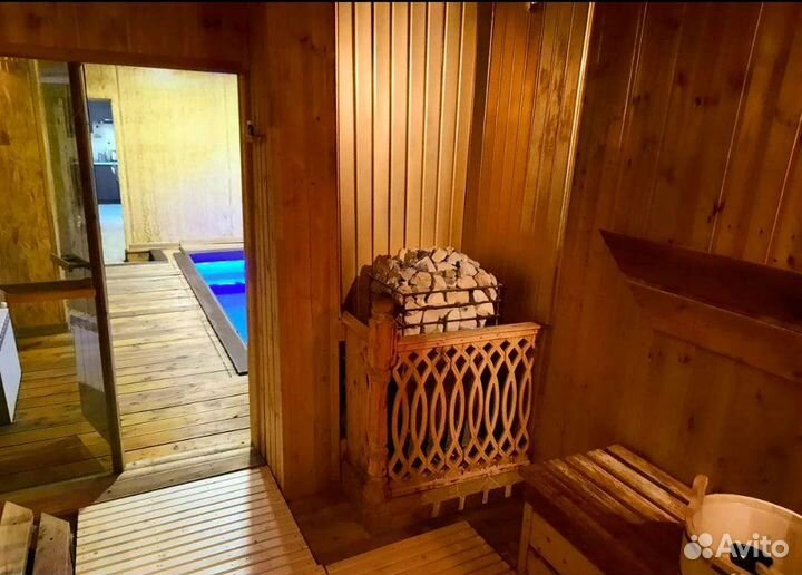 Сауна с бассейном