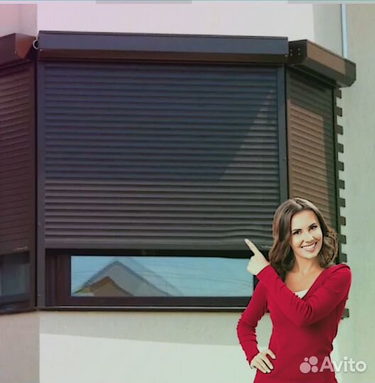 Роллеты: защита окон от дождя и снега