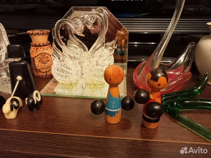 Статуэтки, посуда гдр, СССР, хрусталь, керамика