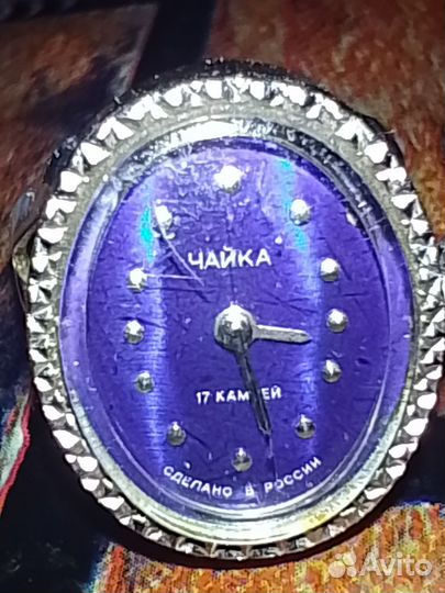 Часы кольцо чайка СССР