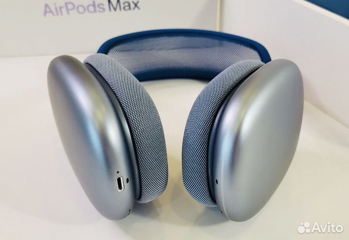 AirPods Max синий Sky Blue (Гарантия, Доставка)