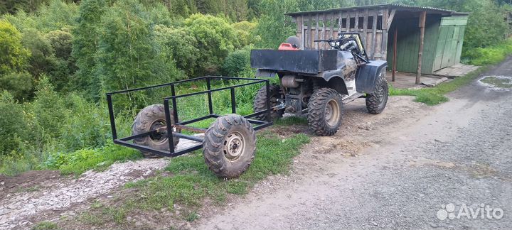 Самодельный квадроцикл с двигателем K6A АКПП