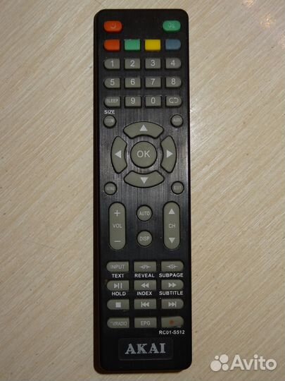 Пульт RC01-S512 для akai LEA-32H50P (2016)