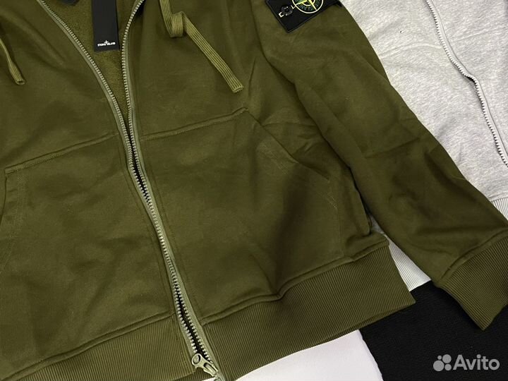 Зип худи stone island * легит патч