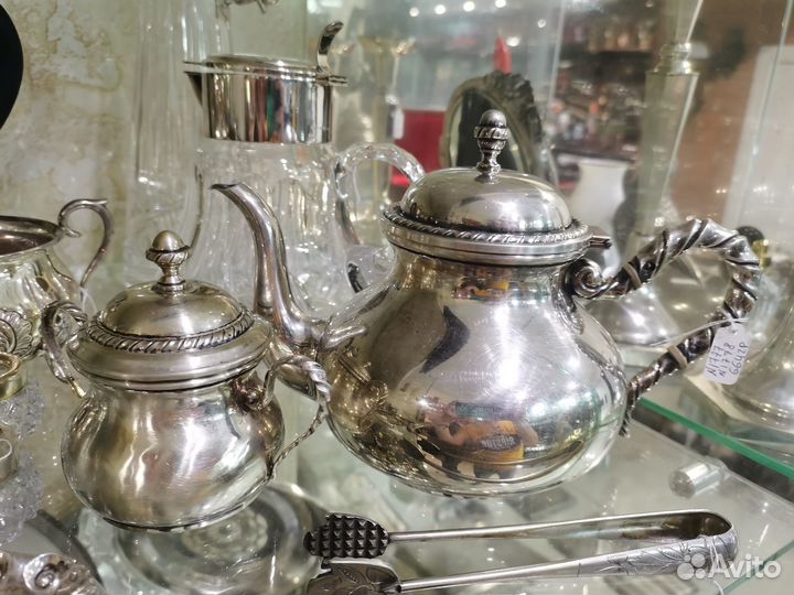 Серебро столовое Европа СССР сервиз посуда