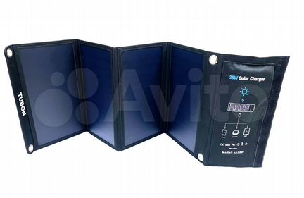 Портативная солнечная панель Tubon 28W 28Вт