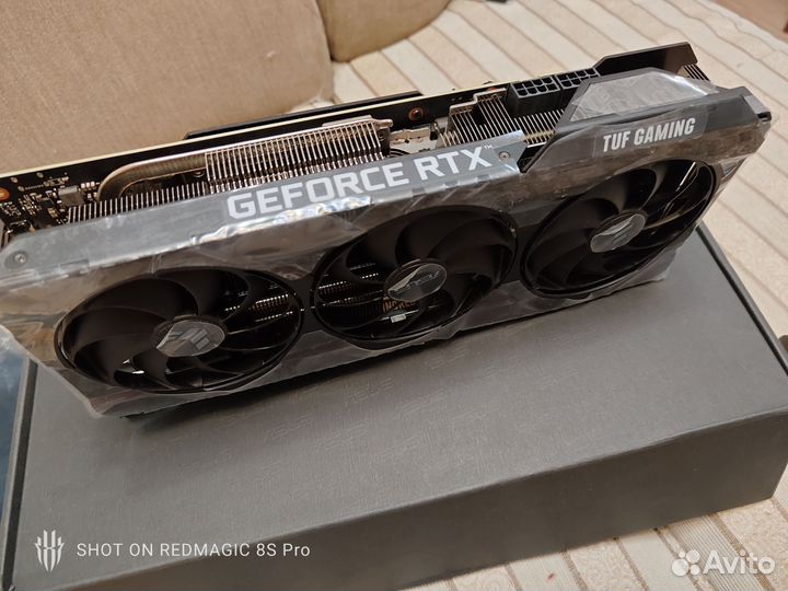 Видеокарта RTX 3080 tuf gaming 10gb