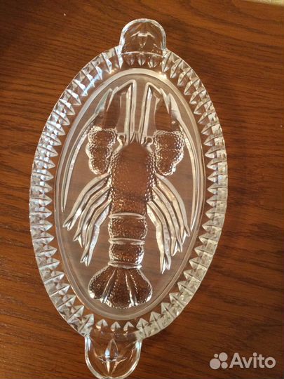 Посуда из хрусталя времен СССР