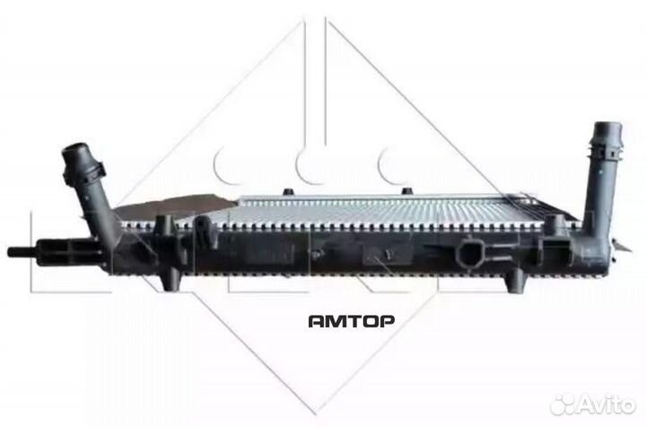 NRF 53884 Радиатор системы охлаждения двигателей в