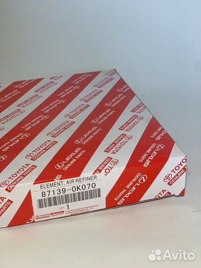 Салонный фильтр toyota 871390K070